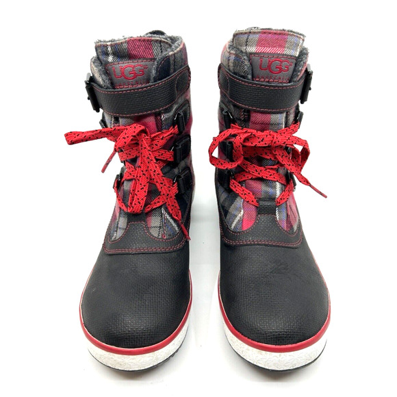 UGG Australian Women's Decatur Plaid Boots Size 6 Waterproof - Picture 3 of 6